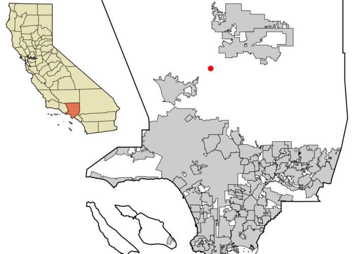 LA_County_Incorporated_Areas_Agua_Dulce_highlighted.svg