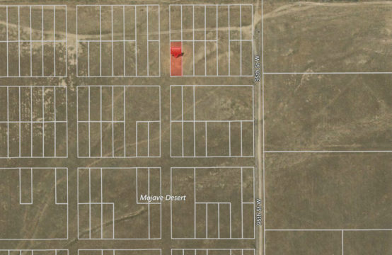 96th St. W and Lancaster Blvd. &#8211; APN3218030007